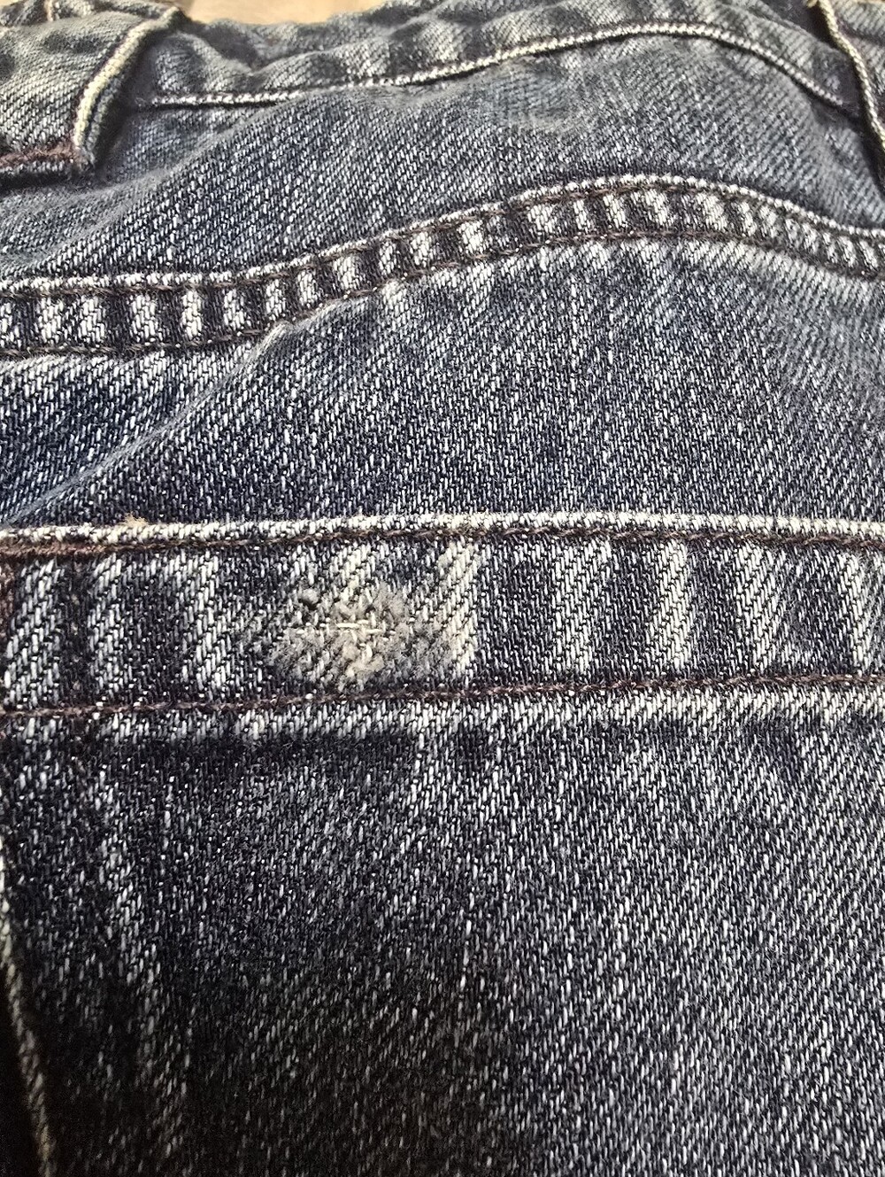 Free People Flared Jeans with Paisley inset (28) - Picture 9 of 10
